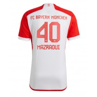 Bayern Munich Noussair Mazraoui #40 Heimtrikot 2023-24 Kurzarm